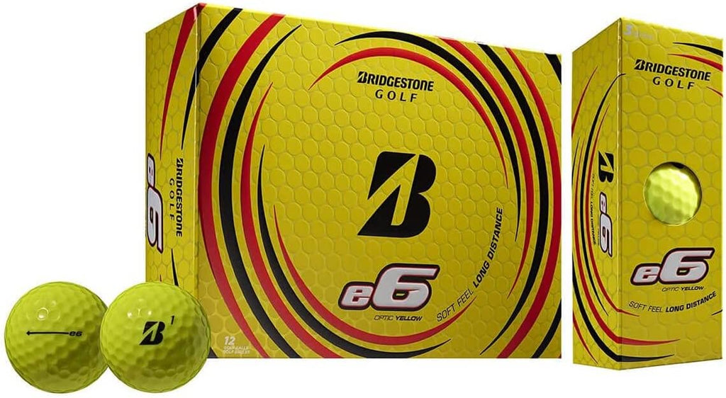 BRIDGESTONE 2021 E6 Golf Balls (One Dozen), White