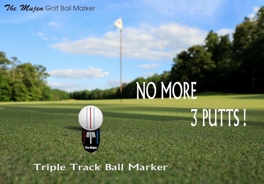 Golf Ball Marker & Divot Tool with Hat Clip Golf Alignment Putting Aid | Golf Alignment Ball Marker for Putting Golf Training Aid Golf Accessories Cleaner, Club Holder, Golf Gift