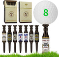 Beer Bottle Golf Tees, Virtually Unbreakable and Recyclable Plastic Golf Tee, Durable Golf Tees for Men and Women, Bachelor Party Novelty Gift for Golfers Funny Golf Tees 3-1/4" Tall