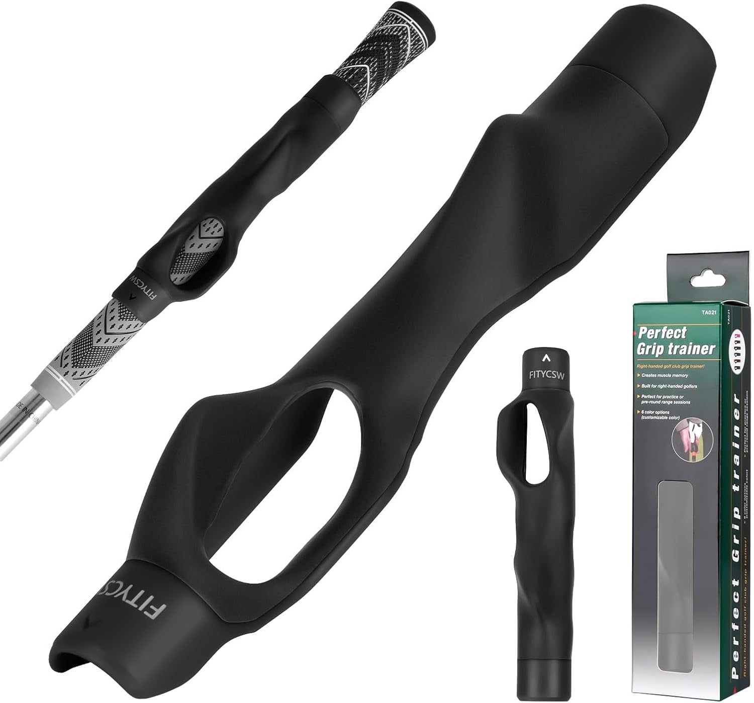 Golf Grip Trainer,Grip Trainer Golf,Golf Grip Trainer Right Hand,Golf Training Aid,Golf Training Equipment to Improve Hand Positioning