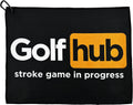 Golfhub Golf Towel - Golf Accessories for Men - Golf Gifts for Men - Printed Funny Golf Towel