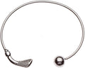 Golf Bracelet, Golf Jewelry- Golf Cuff Bangle Bracelet for Female Golf Players