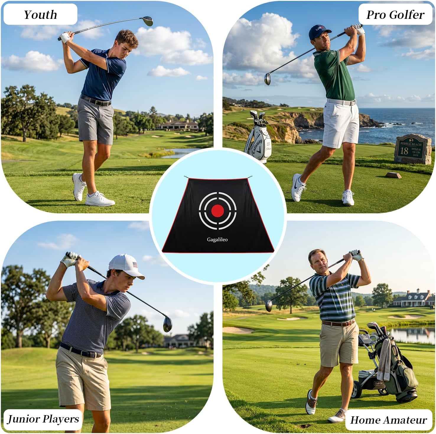 Golf Driving Net Target - Backyard Golf Net Target,Golf Practice Net Target, Golf Hitting Net Target, Golf Driving Range Target
